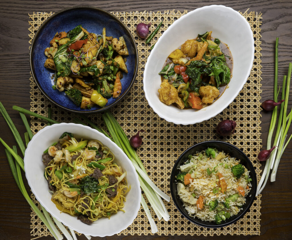 Mystic Thai Kingston restaurant serving spicy Pad Thai and jerk chicken satay