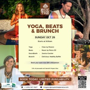 Yoga Beats Brunch - Mystic Thai Kingston, Sharon Feanny