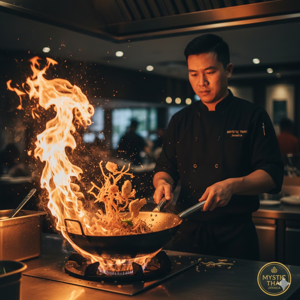 The Art of Thai Noodles: How Texture, Heat & Technique Shape Every Bowl at Mystic Thai