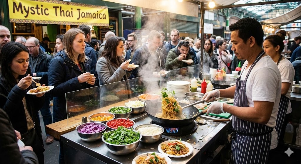 Thai Street Food Culture and Its Influence on Mystic Thai Jamaica