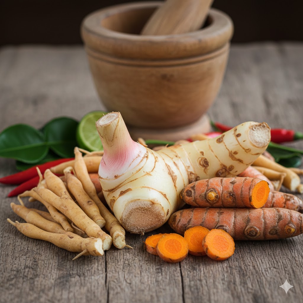 The Quiet Power of Thai Roots: Galangal, Turmeric, and Fingerroot