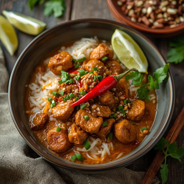 Thai chili balanced gently within a finished dish