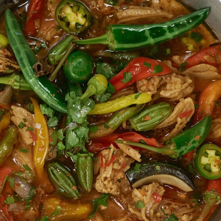 Thai chili and Scotch bonnet used in a balanced dish