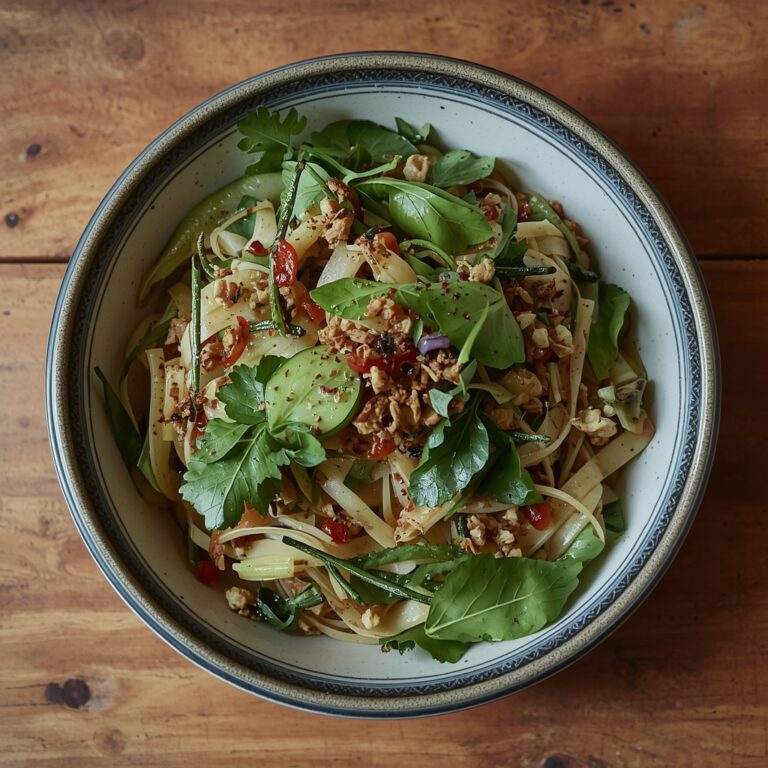 Thai dish filled with herbs and spices