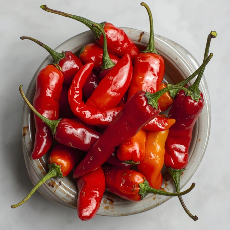 Thai chilies and Scotch bonnet peppers used together in cooking